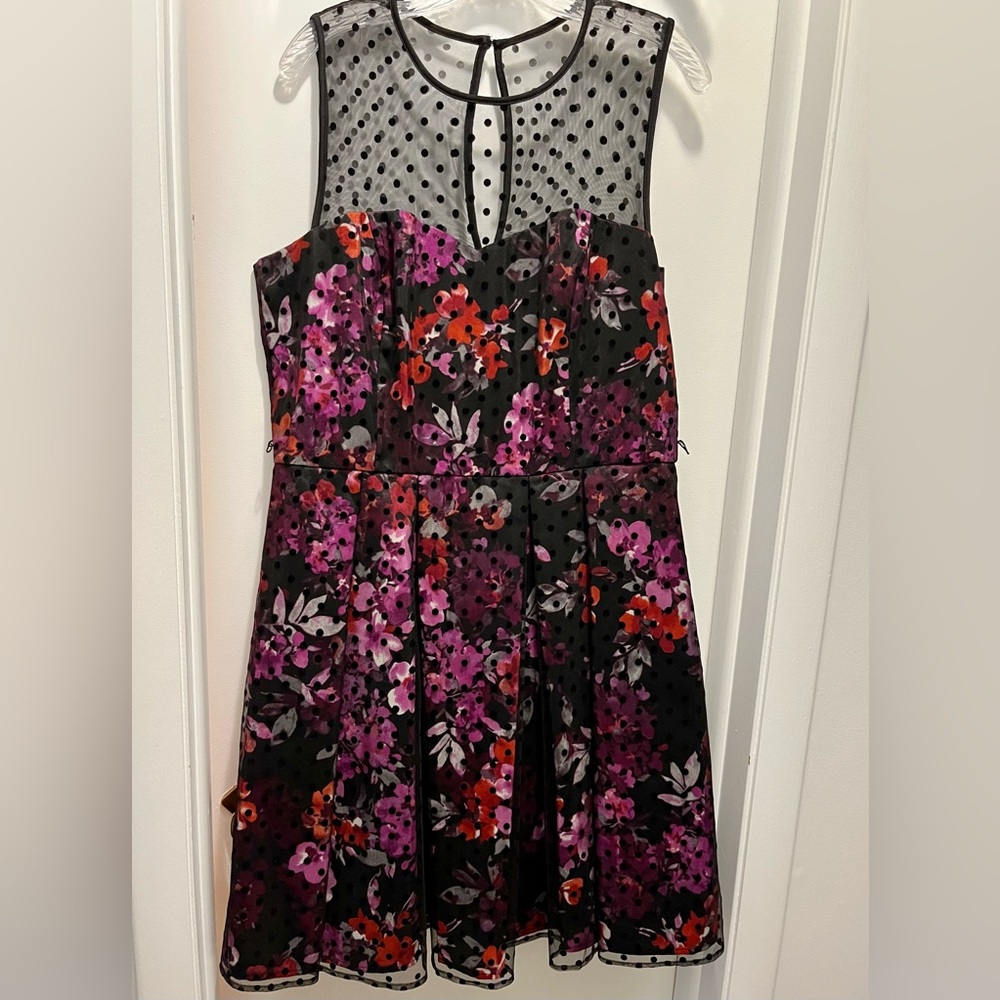 Floral cocktail dress